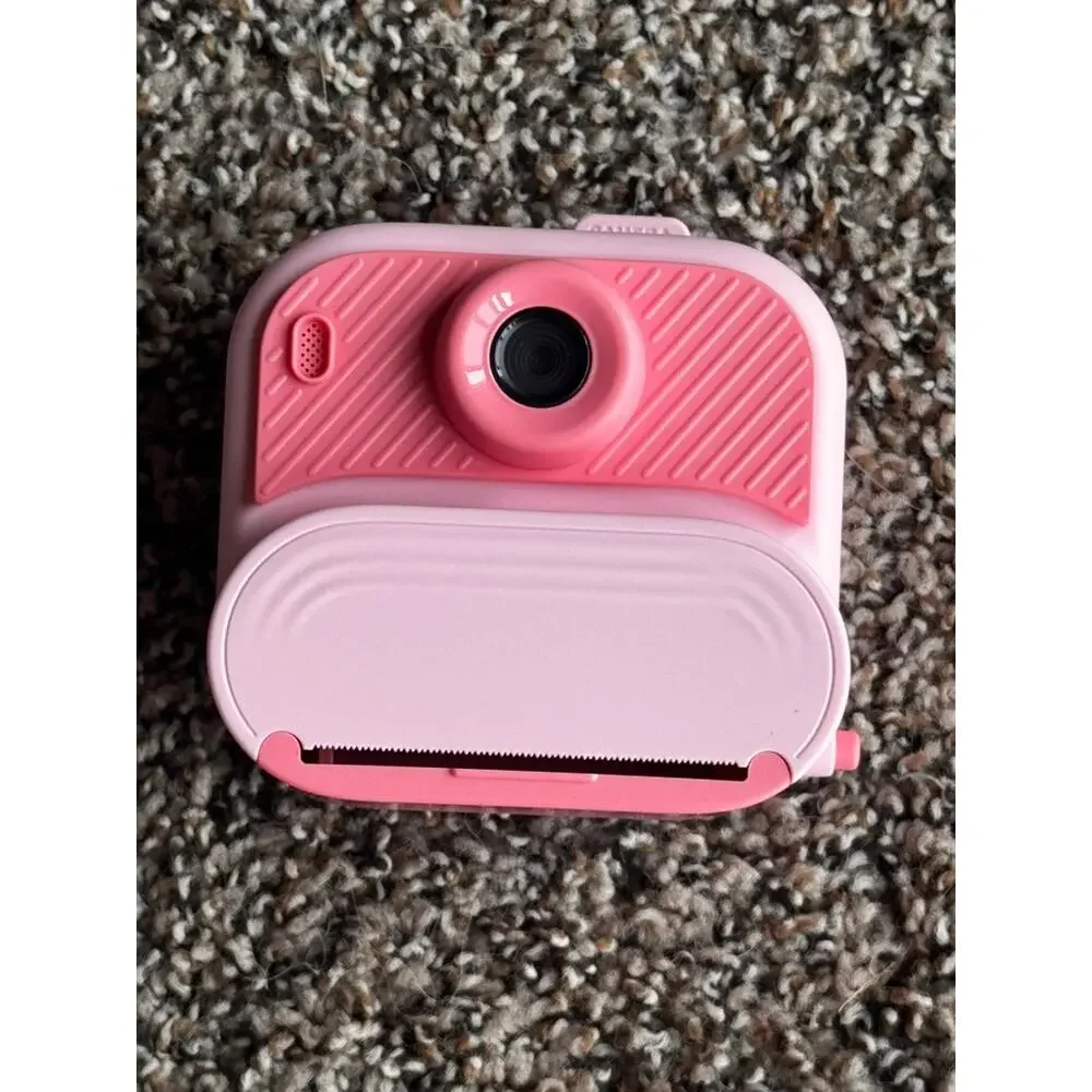 Instant Print Camera for Kids Pink 1080P HD with Thermal Printing HODDRCCN 32G